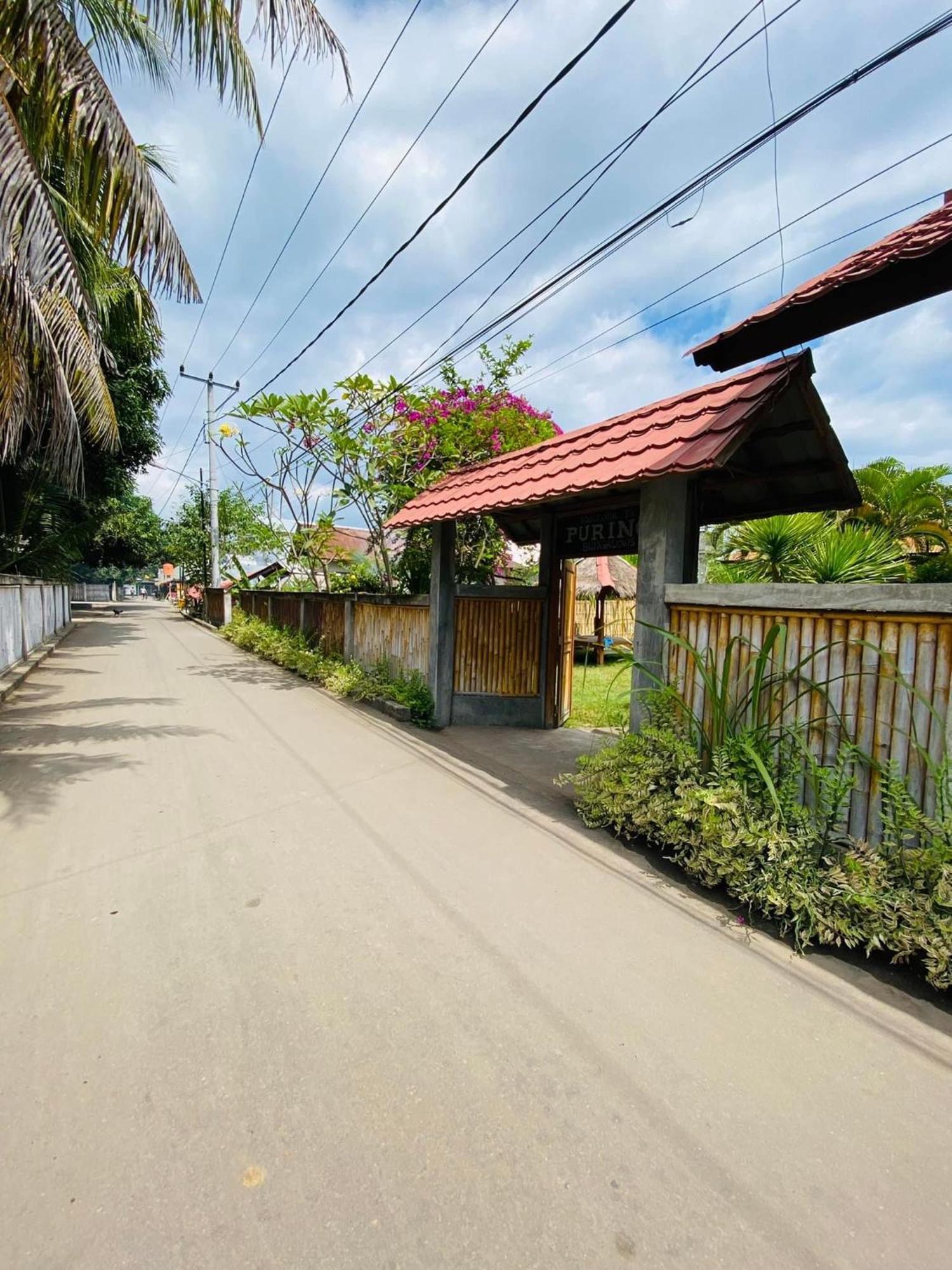 Puring Bungalows Gili Air Exterior photo